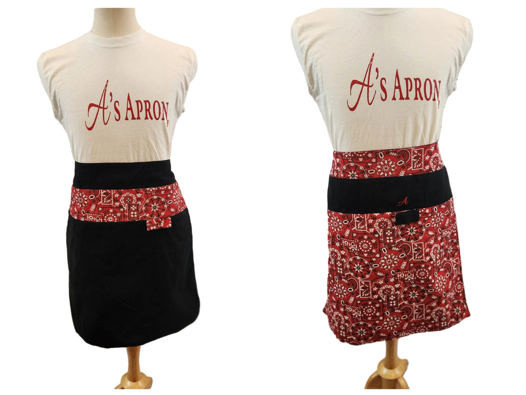  🧣Bandana Motif & Black Reversible Long Waist  image 0