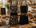 🍪 Cookies & Crème | Reversible F/L Bib|Garden-Inspired | 8 pockets