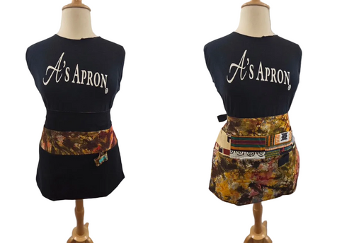 Golden Heritage Mozambique CollectionShort-Waist  Reversible Apron  | 8 pockets  image 0