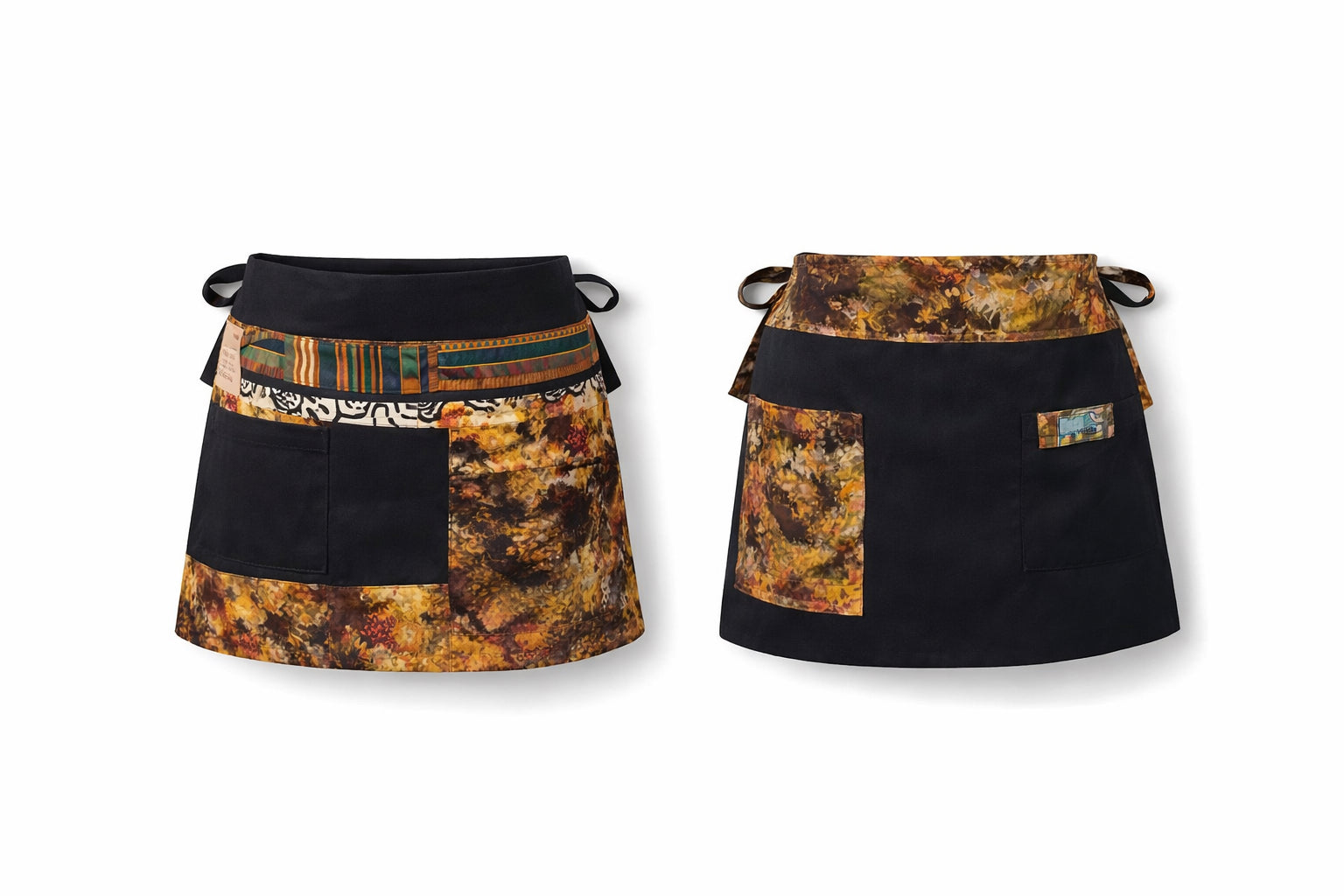 Golden Heritage Mozambique CollectionShort-Waist  Reversible Apron  | 8 pockets  image 1